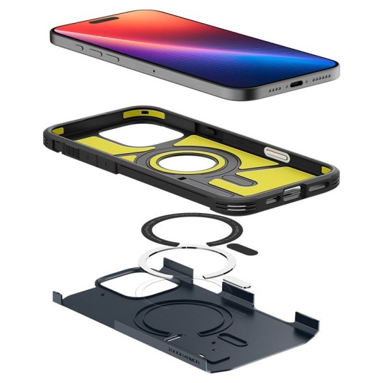 Husa Spigen Tough Armor T MagSafe compatibila cu iPhone 16 Pro Max Metal Slate (Spigen, iPhone 16 Pro Max) by www.silkase.ro Husa Spigen Tough Armor T MagSafe compatibila cu iPhone 16 Pro Max Metal Slate (iPhone 16 Pro Max, ACS08504) by www.silkase.ro