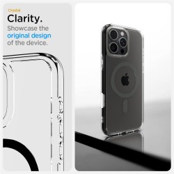 Husa Spigen Ultra Hybrid T MagSafe compatibila cu iPhone 16 Pro Max Graphite Husa Spigen Ultra Hybrid T MagSafe compatibila cu iPhone 16 Pro Max Graphite