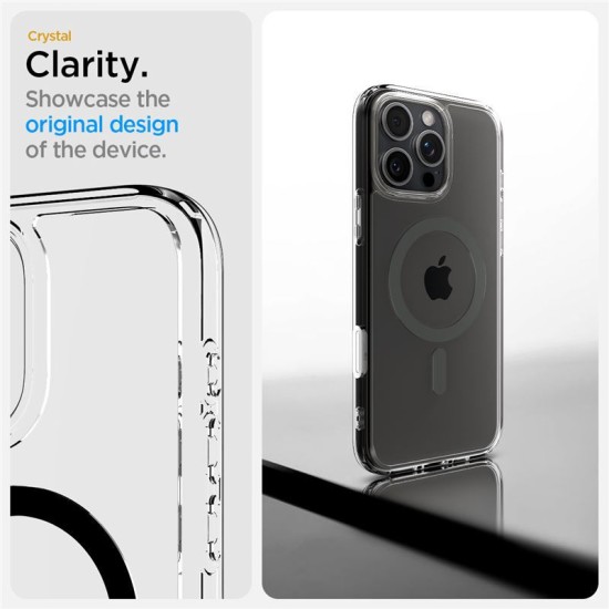 Husa Spigen Ultra Hybrid T MagSafe compatibila cu iPhone 16 Pro Max Graphite (Spigen, iPhone 16 Pro Max) by www.silkase.ro Husa Spigen Ultra Hybrid T MagSafe compatibila cu iPhone 16 Pro Max Graphite (iPhone 16 Pro Max, ACS08506) by www.silkase.ro