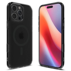 Husa Spigen Ultra Hybrid T MagSafe compatibila cu iPhone 16 Pro Max Frost Black