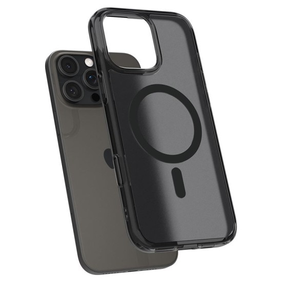 Husa Spigen Ultra Hybrid T MagSafe compatibila cu iPhone 16 Pro Max Frost Black (Spigen, iPhone 15 Pro) by www.silkase.ro Husa Spigen Ultra Hybrid T MagSafe compatibila cu iPhone 16 Pro Max Frost Black (iPhone 15 Pro, ACS08507) by www.silkase.ro