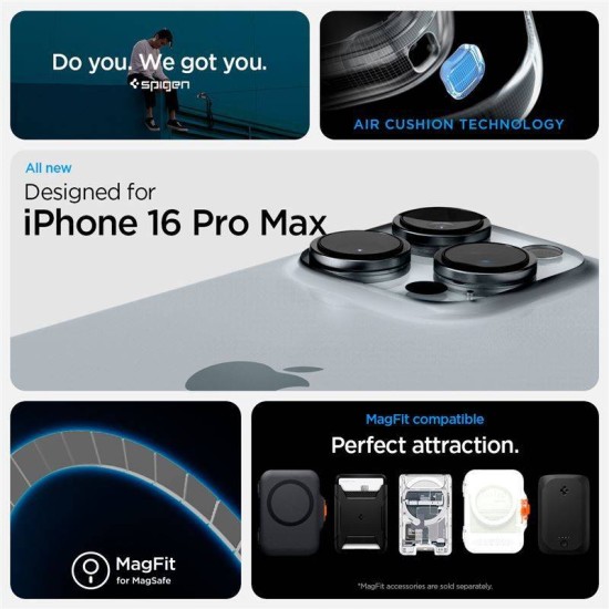Husa Spigen Ultra Hybrid T MagSafe compatibila cu iPhone 16 Pro Max Frost Black (Spigen, iPhone 15 Pro) by www.silkase.ro Husa Spigen Ultra Hybrid T MagSafe compatibila cu iPhone 16 Pro Max Frost Black (iPhone 15 Pro, ACS08507) by www.silkase.ro