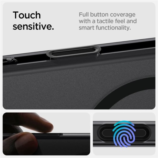 Husa Spigen Ultra Hybrid T MagSafe compatibila cu iPhone 16 Pro Max Frost Black (Spigen, iPhone 15 Pro) by www.silkase.ro Husa Spigen Ultra Hybrid T MagSafe compatibila cu iPhone 16 Pro Max Frost Black (iPhone 15 Pro, ACS08507) by www.silkase.ro