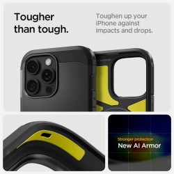 Husa Spigen Tough Armor T MagSafe compatibila cu iPhone 16 Pro Black Husa Spigen Tough Armor T MagSafe compatibila cu iPhone 16 Pro Black