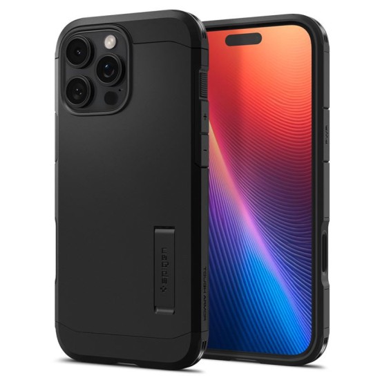 Husa Spigen Tough Armor T MagSafe compatibila cu iPhone 16 Pro Black (Spigen, iPhone 15 Pro) by www.silkase.ro Husa Spigen Tough Armor T MagSafe compatibila cu iPhone 16 Pro Black (iPhone 15 Pro, ACS08510) by www.silkase.ro
