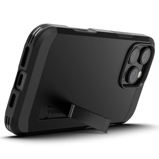 Husa Spigen Tough Armor T MagSafe compatibila cu iPhone 16 Pro Black (Spigen, iPhone 15 Pro) by www.silkase.ro Husa Spigen Tough Armor T MagSafe compatibila cu iPhone 16 Pro Black (iPhone 15 Pro, ACS08510) by www.silkase.ro