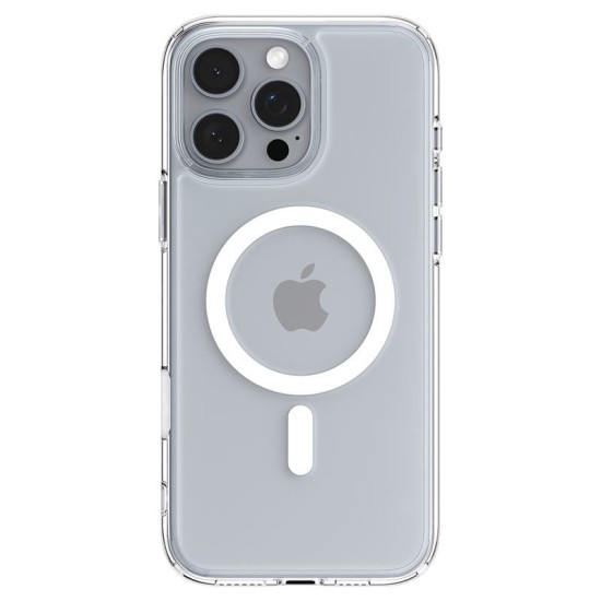 Husa Spigen Ultra Hybrid T MagSafe compatibila cu iPhone 16 Pro White (Spigen, iPhone 15 Pro) by www.silkase.ro Husa Spigen Ultra Hybrid T MagSafe compatibila cu iPhone 16 Pro White (iPhone 15 Pro, ACS08512) by www.silkase.ro