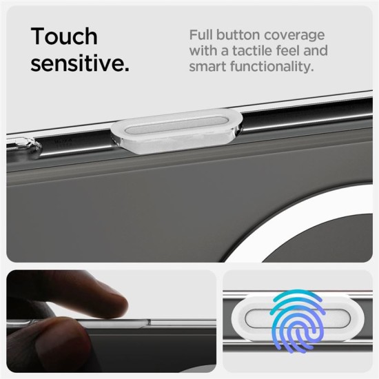 Husa Spigen Ultra Hybrid T MagSafe compatibila cu iPhone 16 Pro White (Spigen, iPhone 15 Pro) by www.silkase.ro Husa Spigen Ultra Hybrid T MagSafe compatibila cu iPhone 16 Pro White (iPhone 15 Pro, ACS08512) by www.silkase.ro