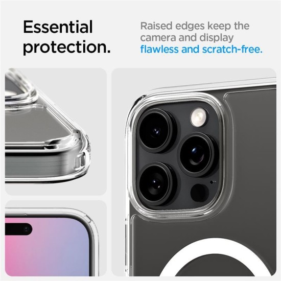Husa Spigen Ultra Hybrid T MagSafe compatibila cu iPhone 16 Pro White (Spigen, iPhone 15 Pro) by www.silkase.ro Husa Spigen Ultra Hybrid T MagSafe compatibila cu iPhone 16 Pro White (iPhone 15 Pro, ACS08512) by www.silkase.ro