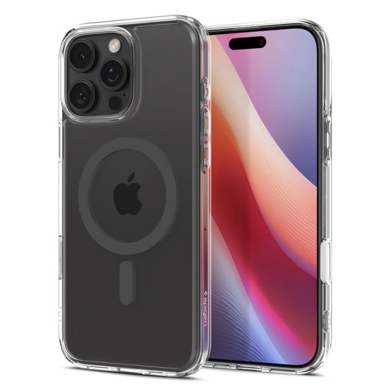 Husa Spigen Ultra Hybrid T MagSafe compatibila cu iPhone 16 Pro Graphite (Spigen, iPhone 16) by www.silkase.ro Husa Spigen Ultra Hybrid T MagSafe compatibila cu iPhone 16 Pro Graphite (iPhone 16, ACS08513) by www.silkase.ro