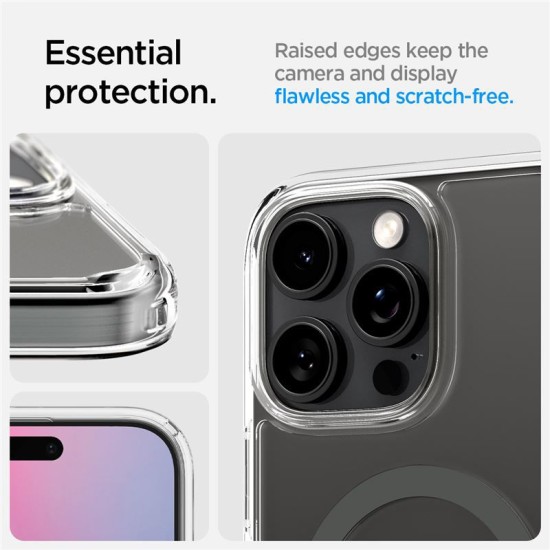 Husa Spigen Ultra Hybrid T MagSafe compatibila cu iPhone 16 Pro Graphite (Spigen, iPhone 16) by www.silkase.ro Husa Spigen Ultra Hybrid T MagSafe compatibila cu iPhone 16 Pro Graphite (iPhone 16, ACS08513) by www.silkase.ro