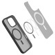 Husa Spigen Ultra Hybrid T MagSafe compatibila cu iPhone 16 Pro Frost Black (Ingredi, ACS08514) by www.silkase.ro