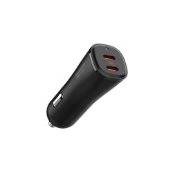 Incarcator auto Spigen EV502 ArcStation, 2x USB-C, 50W, Negru