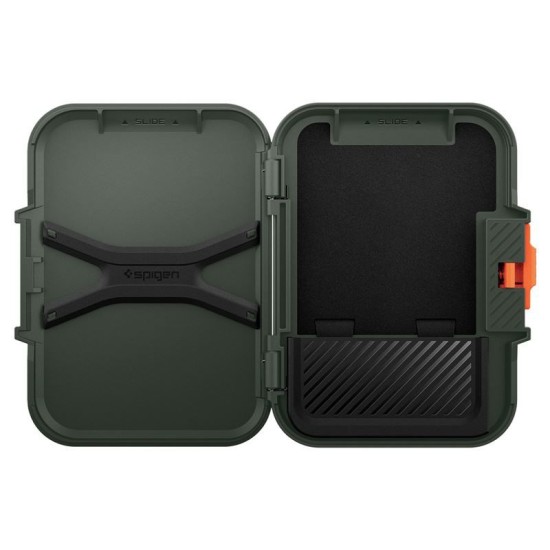 Card pocket Spigen, MagSafe, capacitate 6 carduri, prindere magnetica, verde (Spigen, Accesorii telefoane) by www.silkase.ro Card pocket Spigen, MagSafe, capacitate 6 carduri, prindere magnetica, verde (Portofele și Suporturi Card, AFA08528) by www.silkase.ro
