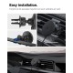 Suport auto Spigen OneTap Pro 4, Compatibil MagSafe, Incarcare Wireless 15W, Air Vent Mount, Negru (Suport auto, ACP08542) by www.silkase.ro