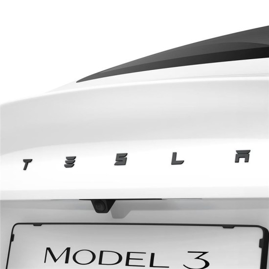 Protectie emblema spate Spigen pentru Tesla Model 3 2024, neagra (Accesorii auto, ACP08549) by www.silkase.ro