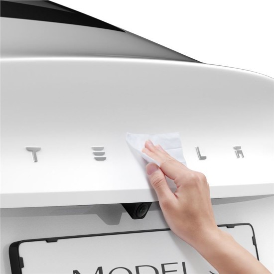 Protectie emblema spate Spigen pentru Tesla Model 3 2024, neagra (Accesorii auto, ACP08549) by www.silkase.ro