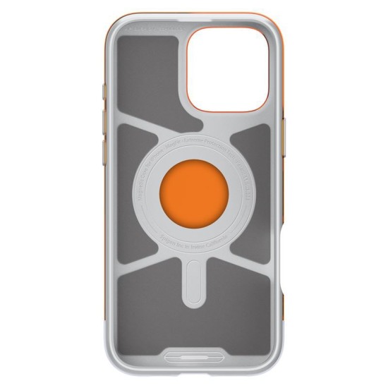 Husa Geanta Spigen Classic C1 pentru iPhone 16 Pro, portocalie (iPhone 16 Pro Max, ACS08560) by www.silkase.ro