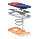 Husa Geanta Spigen Classic C1 pentru iPhone 16 Pro, portocalie (iPhone 16 Pro Max, ACS08560) by www.silkase.ro