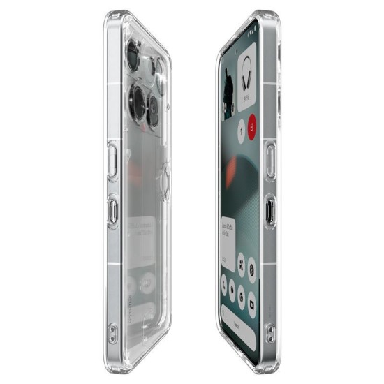 Husa de protectie hibrida Spigen Ultra Hybrid pentru Nothing Phone (3), transparenta (Spigen, Ingredi) by www.silkase.ro Husa de protectie hibrida Spigen Ultra Hybrid pentru Nothing Phone (3), transparenta (Phone (3), ACS08567) by www.silkase.ro