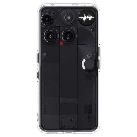 Husa de protectie hibrida Spigen Ultra Hybrid pentru Nothing Phone (3), transparenta (Spigen, Ingredi) by www.silkase.ro Husa de protectie hibrida Spigen Ultra Hybrid pentru Nothing Phone (3), transparenta (Phone (3), ACS08567) by www.silkase.ro