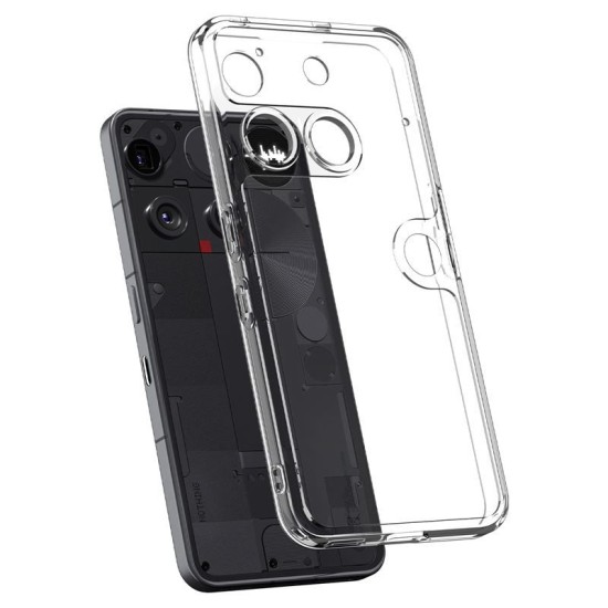 Husa de protectie hibrida Spigen Ultra Hybrid pentru Nothing Phone (3), transparenta (Spigen, Ingredi) by www.silkase.ro Husa de protectie hibrida Spigen Ultra Hybrid pentru Nothing Phone (3), transparenta (Phone (3), ACS08567) by www.silkase.ro