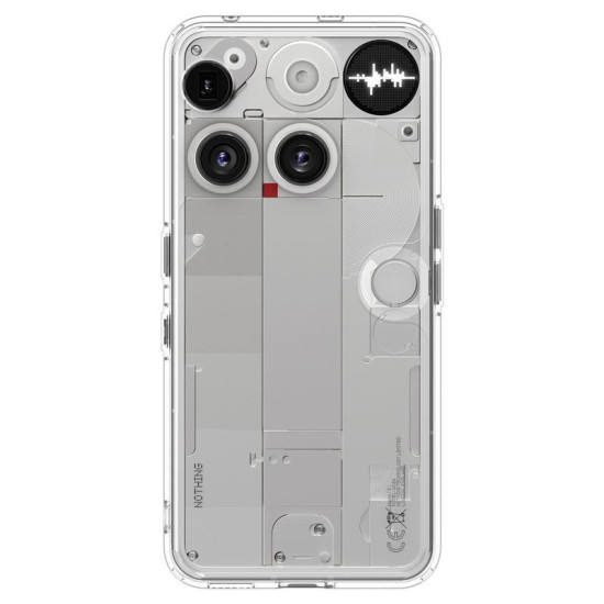 Husa de protectie hibrida Spigen Ultra Hybrid pentru Nothing Phone (3), transparenta (Spigen, Ingredi) by www.silkase.ro Husa de protectie hibrida Spigen Ultra Hybrid pentru Nothing Phone (3), transparenta (Phone (3), ACS08567) by www.silkase.ro