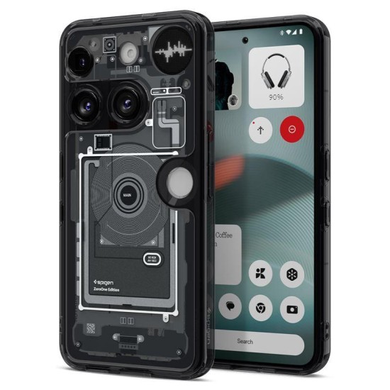 Husa de protectie hibrida Spigen Ultra Hybrid pentru Nothing Phone (3), model zero one (Spigen, Ingredi) by www.silkase.ro Husa de protectie hibrida Spigen Ultra Hybrid pentru Nothing Phone (3), model zero one (Phone (3), ACS08568) by www.silkase.ro