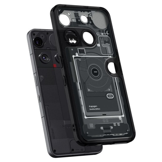 Husa de protectie hibrida Spigen Ultra Hybrid pentru Nothing Phone (3), model zero one (Spigen, Ingredi) by www.silkase.ro Husa de protectie hibrida Spigen Ultra Hybrid pentru Nothing Phone (3), model zero one (Phone (3), ACS08568) by www.silkase.ro