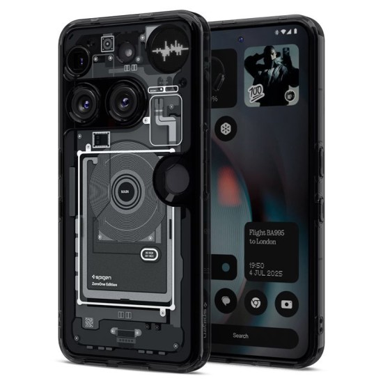 Husa de protectie hibrida Spigen Ultra Hybrid pentru Nothing Phone (3), model zero one (Spigen, Ingredi) by www.silkase.ro Husa de protectie hibrida Spigen Ultra Hybrid pentru Nothing Phone (3), model zero one (Phone (3), ACS08568) by www.silkase.ro