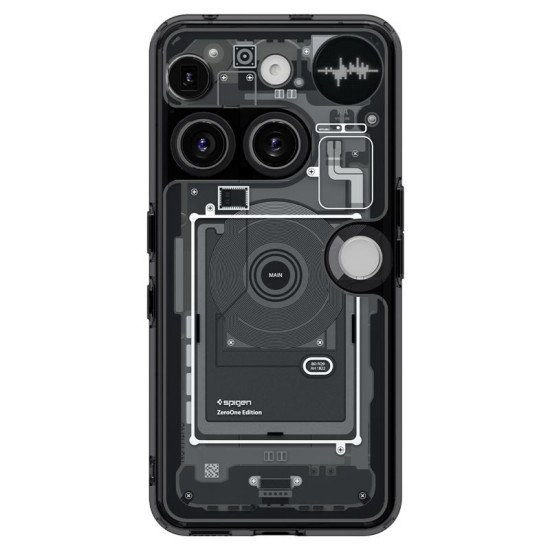 Husa de protectie hibrida Spigen Ultra Hybrid pentru Nothing Phone (3), model zero one (Spigen, Ingredi) by www.silkase.ro Husa de protectie hibrida Spigen Ultra Hybrid pentru Nothing Phone (3), model zero one (Phone (3), ACS08568) by www.silkase.ro