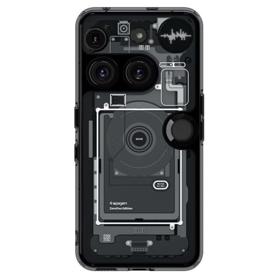 Husa de protectie hibrida Spigen Ultra Hybrid pentru Nothing Phone (3), model zero one (Spigen, Ingredi) by www.silkase.ro Husa de protectie hibrida Spigen Ultra Hybrid pentru Nothing Phone (3), model zero one (Phone (3), ACS08568) by www.silkase.ro