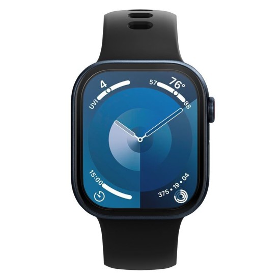 Set 2 folii hibride cu sistem de montare Spigen Elite Shield EZ FIT compatibil cu Apple Watch 10 46mm Black (Spigen, Ingredi) by www.silkase.ro Set 2 folii hibride cu sistem de montare Spigen Elite Shield EZ FIT compatibil cu Apple Watch 10 46mm Black (Ingredi, AFL08579) by www.silkase.ro