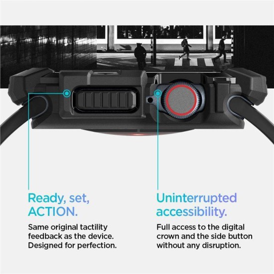 Husa de protectie Spigen Rugged Armor pentru Apple Watch, TPU, carbon, negru (Spigen, Ingredi) by www.silkase.ro Husa de protectie Spigen Rugged Armor pentru Apple Watch, TPU, carbon, negru (Ingredi, ACS08585) by www.silkase.ro