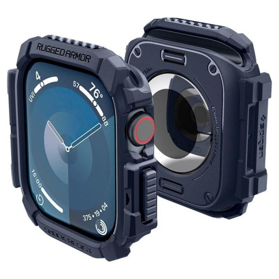 Husa Spigen Rugged Armor pentru Apple Watch 10 42 mm albastru inchis (Spigen, Ingredi) by www.silkase.ro Husa Spigen Rugged Armor pentru Apple Watch 10 42 mm albastru inchis (Ingredi, ACS08586) by www.silkase.ro