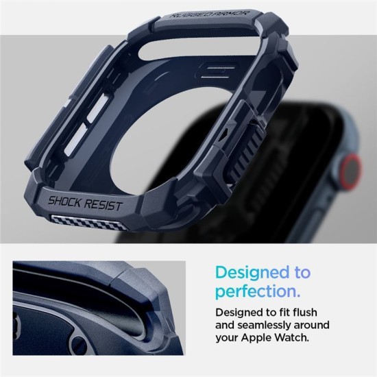 Husa Spigen Rugged Armor pentru Apple Watch 10 42 mm albastru inchis (Spigen, Ingredi) by www.silkase.ro Husa Spigen Rugged Armor pentru Apple Watch 10 42 mm albastru inchis (Ingredi, ACS08586) by www.silkase.ro