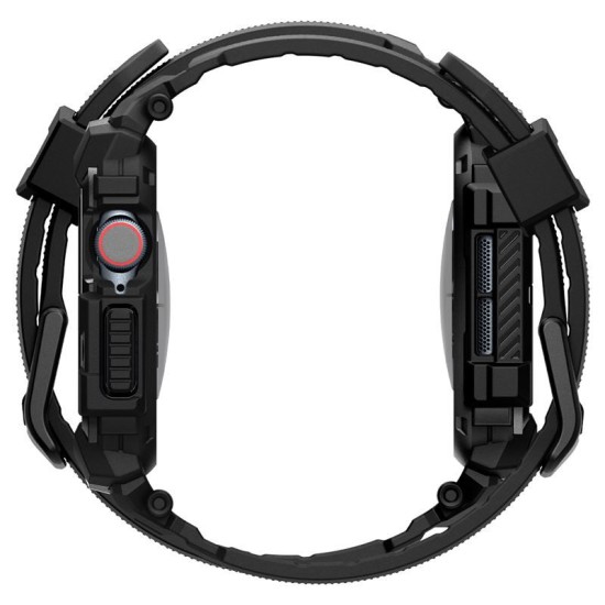 Bratara smartwatch, Spigen, Rugged Armor Pro, TPU, ajustabil, pentru Apple Watch 10 42mm, negru (Spigen, Ingredi) by www.silkase.ro Bratara smartwatch, Spigen, Rugged Armor Pro, TPU, ajustabil, pentru Apple Watch 10 42mm, negru (Ingredi, ACS08591) by www.silkase.ro
