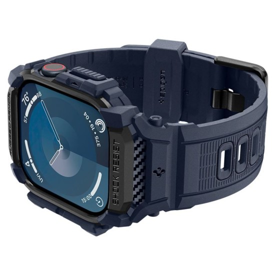 Curea pentru Apple Watch 10, Spigen, Rugged Armor Pro, Navy Blue, 42mm (Spigen, Ingredi) by www.silkase.ro Curea pentru Apple Watch 10, Spigen, Rugged Armor Pro, Navy Blue, 42mm (Ingredi, ACS08592) by www.silkase.ro