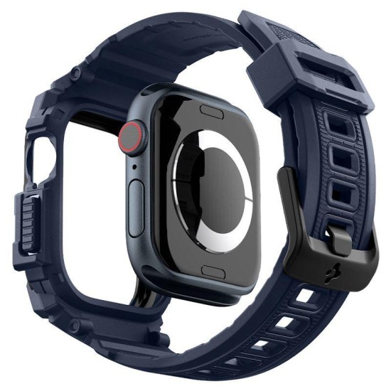 Curea pentru Apple Watch 10, Spigen, Rugged Armor Pro, Navy Blue, 42mm (Spigen, Ingredi) by www.silkase.ro Curea pentru Apple Watch 10, Spigen, Rugged Armor Pro, Navy Blue, 42mm (Ingredi, ACS08592) by www.silkase.ro