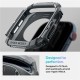 Husa Spigen Rugged Armor compatibila cu Apple Watch 10 46mm Dark Grey (Spigen, Ingredi) by www.silkase.ro Husa Spigen Rugged Armor compatibila cu Apple Watch 10 46mm Dark Grey (Ingredi, ACS08598) by www.silkase.ro