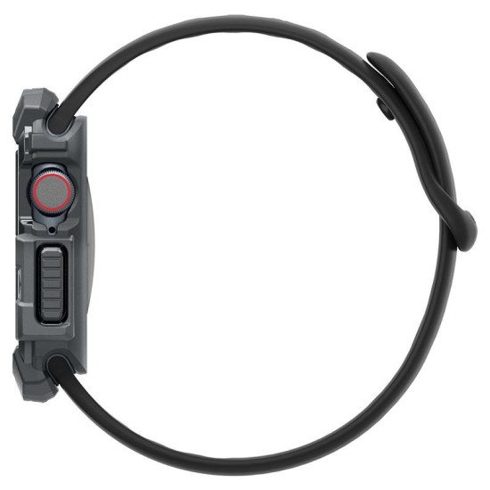 Husa Spigen Rugged Armor compatibila cu Apple Watch 10 46mm Dark Grey (Spigen, Ingredi) by www.silkase.ro Husa Spigen Rugged Armor compatibila cu Apple Watch 10 46mm Dark Grey (Ingredi, ACS08598) by www.silkase.ro