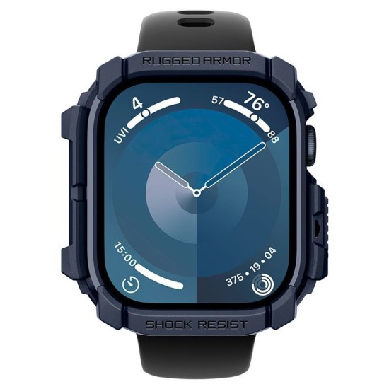 Husa Spigen Rugged Armor compatibila cu Apple Watch 10 46mm Navy Blue (Spigen, Ingredi) by www.silkase.ro Husa Spigen Rugged Armor compatibila cu Apple Watch 10 46mm Navy Blue (Ingredi, ACS08599) by www.silkase.ro