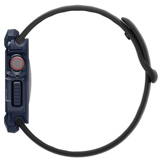Husa Spigen Rugged Armor compatibila cu Apple Watch 10 46mm Navy Blue (Spigen, Ingredi) by www.silkase.ro Husa Spigen Rugged Armor compatibila cu Apple Watch 10 46mm Navy Blue (Ingredi, ACS08599) by www.silkase.ro