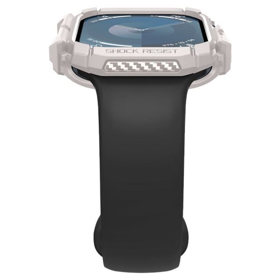 Husa Spigen Rugged Armor pentru Apple Watch 10 46 mm bej (Spigen, Ingredi) by www.silkase.ro Husa Spigen Rugged Armor pentru Apple Watch 10 46 mm bej (Ingredi, ACS08600) by www.silkase.ro