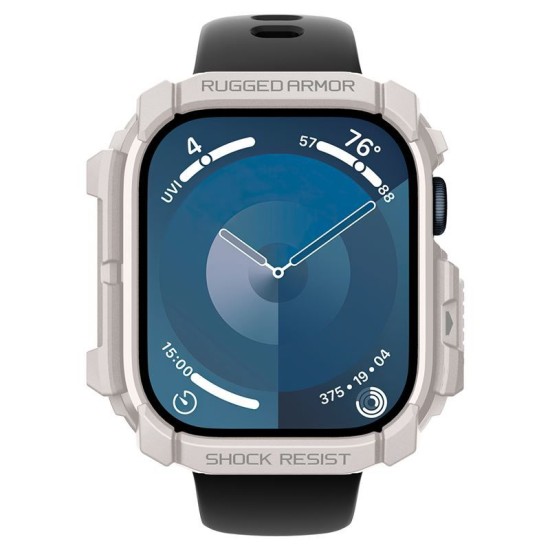 Husa Spigen Rugged Armor pentru Apple Watch 10 46 mm bej (Spigen, Ingredi) by www.silkase.ro Husa Spigen Rugged Armor pentru Apple Watch 10 46 mm bej (Ingredi, ACS08600) by www.silkase.ro