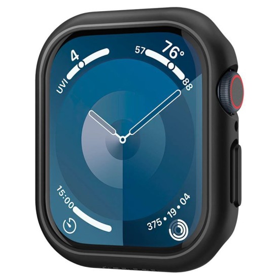 Husa de protectie Spigen Thin Fit pentru Apple Watch, super subtire, neagra, 46mm (Spigen, Ingredi) by www.silkase.ro Husa de protectie Spigen Thin Fit pentru Apple Watch, super subtire, neagra, 46mm (Ingredi, ACS08601) by www.silkase.ro