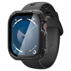 Husa Spigen Tough Armor compatibila cu Apple Watch 10 46mm Black