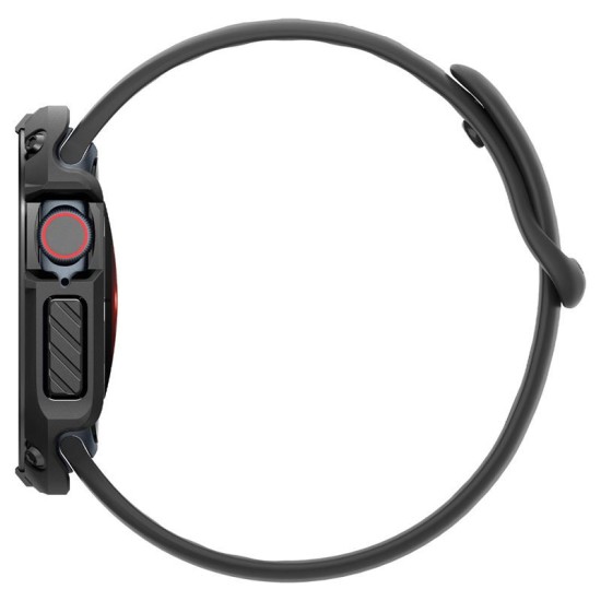 Husa Spigen Tough Armor compatibila cu Apple Watch 10 46mm Black (Spigen, Ingredi) by www.silkase.ro Husa Spigen Tough Armor compatibila cu Apple Watch 10 46mm Black (Ingredi, ACS08603) by www.silkase.ro