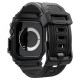 Husa Spigen Rugged Armor Pro compatibila cu Apple Watch 10 46mm Matte Black (Spigen, Ingredi) by www.silkase.ro Husa Spigen Rugged Armor Pro compatibila cu Apple Watch 10 46mm Matte Black (Ingredi, ACS08604) by www.silkase.ro