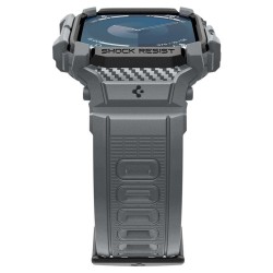 Husa Spigen Rugged Armor Pro compatibila cu Apple Watch 10 46mm Dark Grey Husa Spigen Rugged Armor Pro compatibila cu Apple Watch 10 46mm Dark Grey